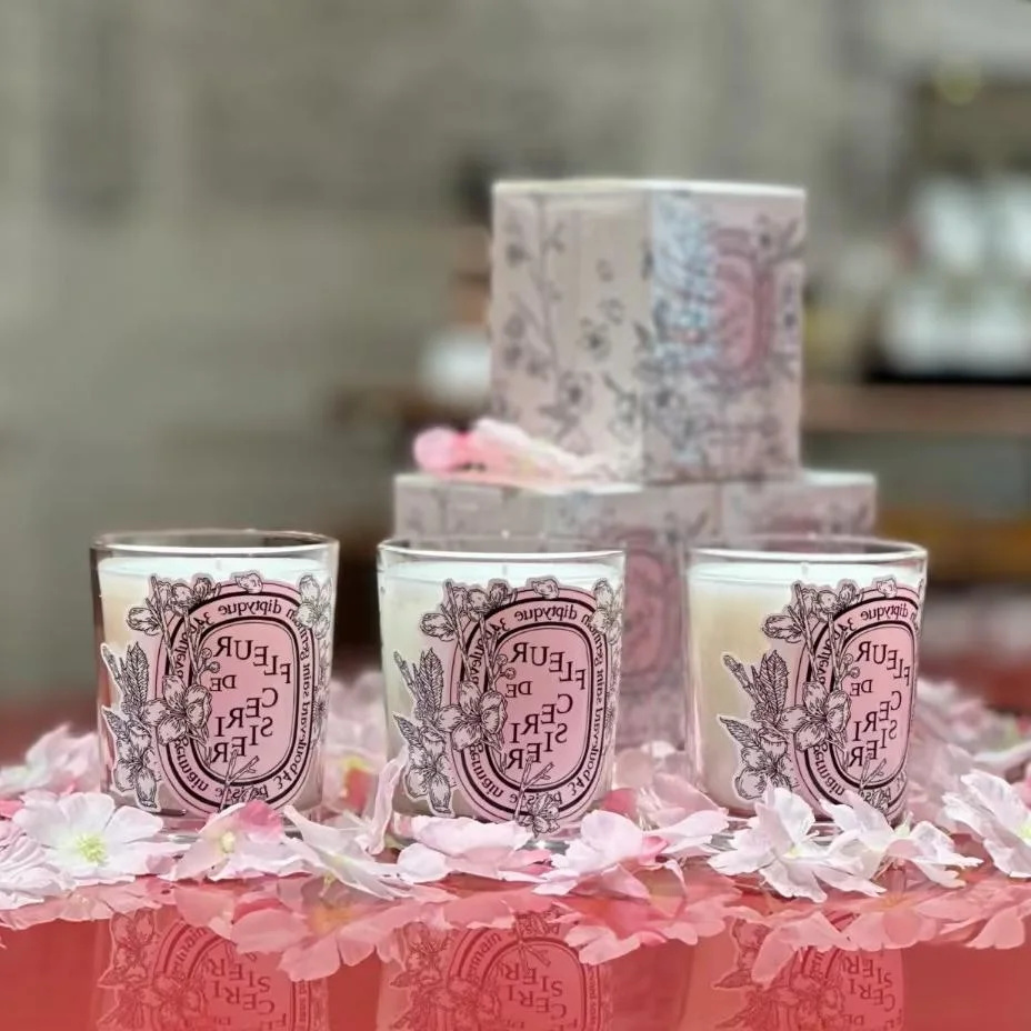 Coconut Wax Flake - Romantic Limited Diptyques Candles Sakura Scented