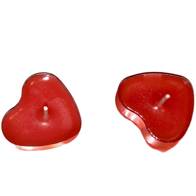 100 Sets Heart shaped Empty Al - Candle Making Course 评论和价格