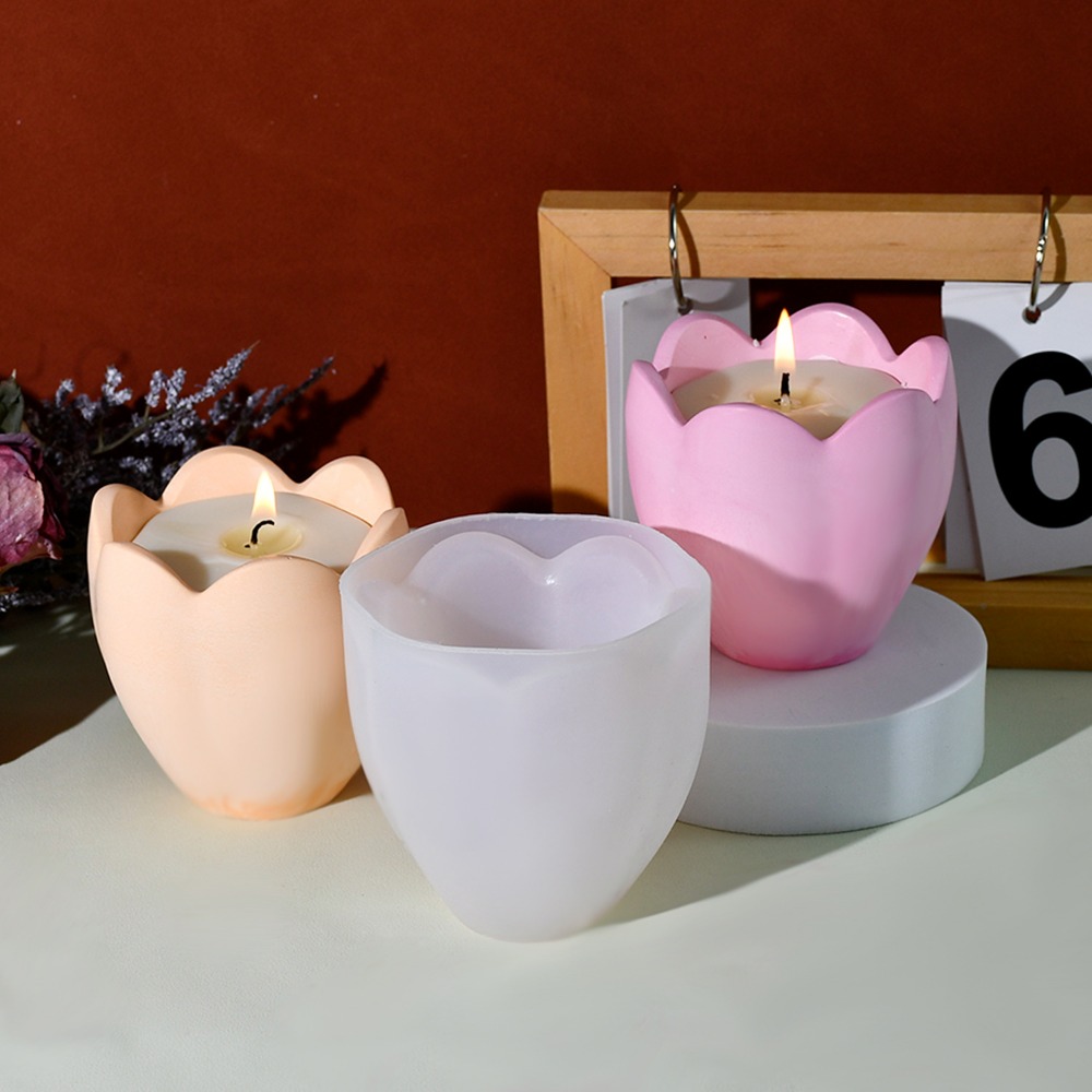 Tulip Candle Holder Silicone M - Candle Making Tips 评论和价格