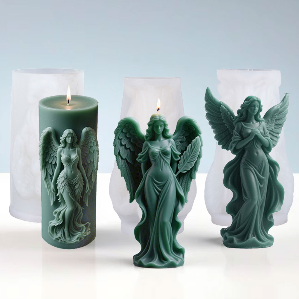 Wings Goddess Scented Silicone - Candle Making Tips 评论和价格