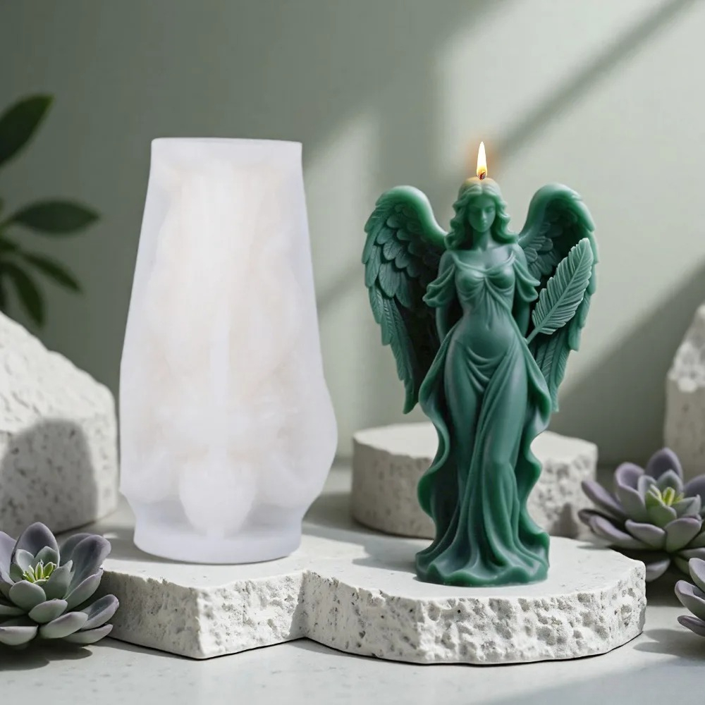 Wings Goddess Scented Silicone - Candle Making Tips 评论和价格