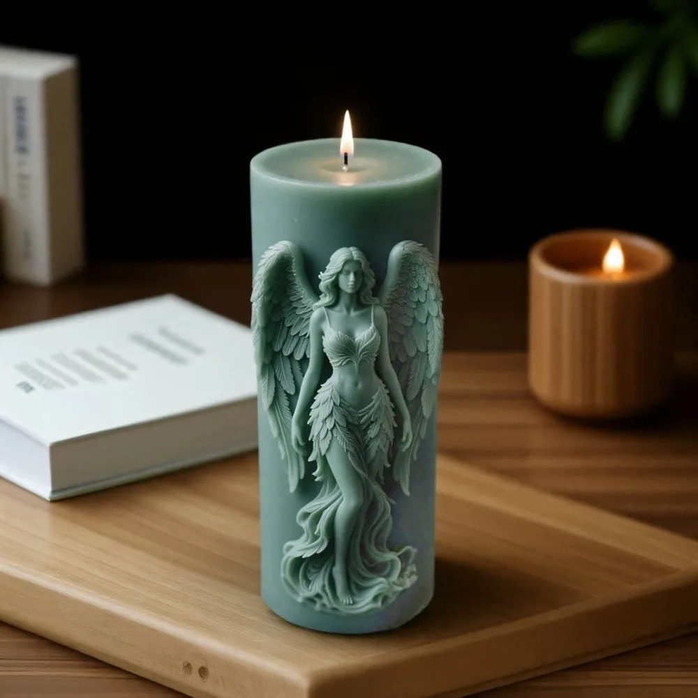 Wings Goddess Scented Silicone - Candle Making Tips 评论和价格