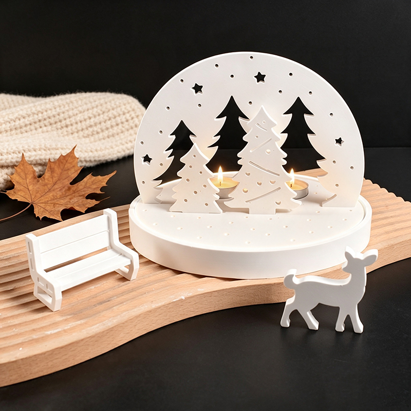 Christmas Elk Tealight Candle  - Candle Making Kits 评论和价格