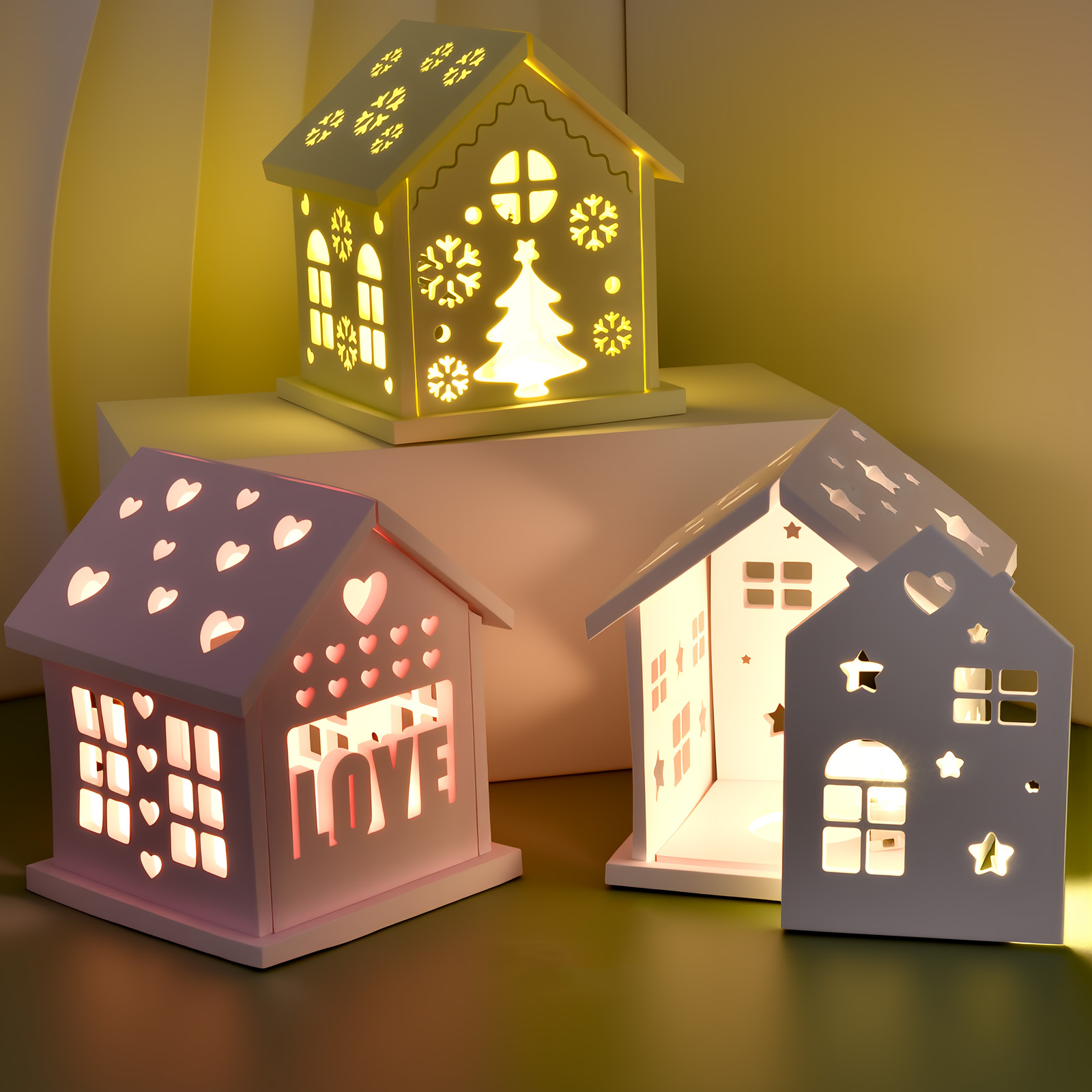 3D House Silicone Mold DIY Chr - Candle Making Factory 评论和价格