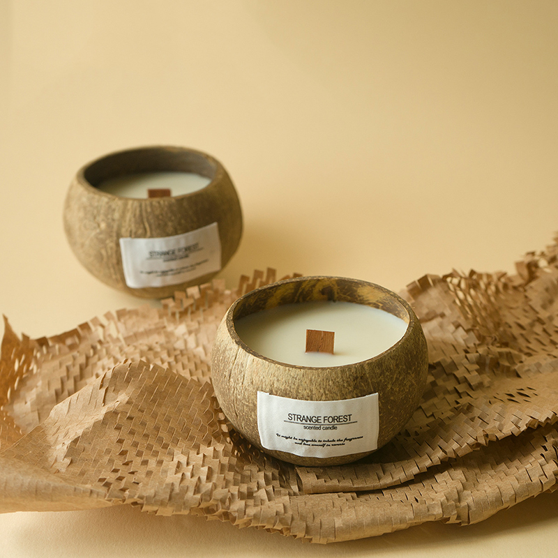 Coconut Shell Aromatherapy Can - Coconut Wax Flake 评论和价格