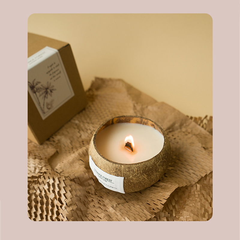 Coconut Shell Aromatherapy Can - Coconut Wax Flake 评论和价格