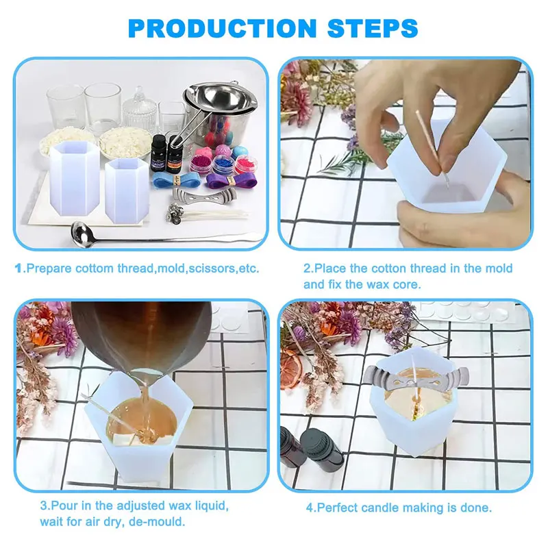 Cylinder Silicone Candle Molds - Candle Making Course 评论和价格