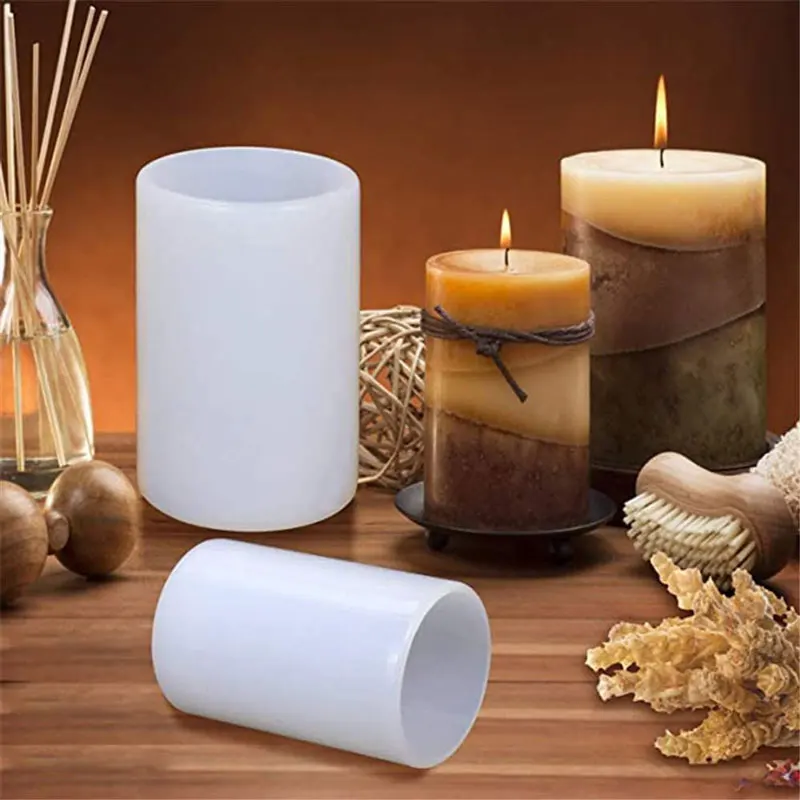 Cylinder Silicone Candle Molds - Candle Making Course 评论和价格