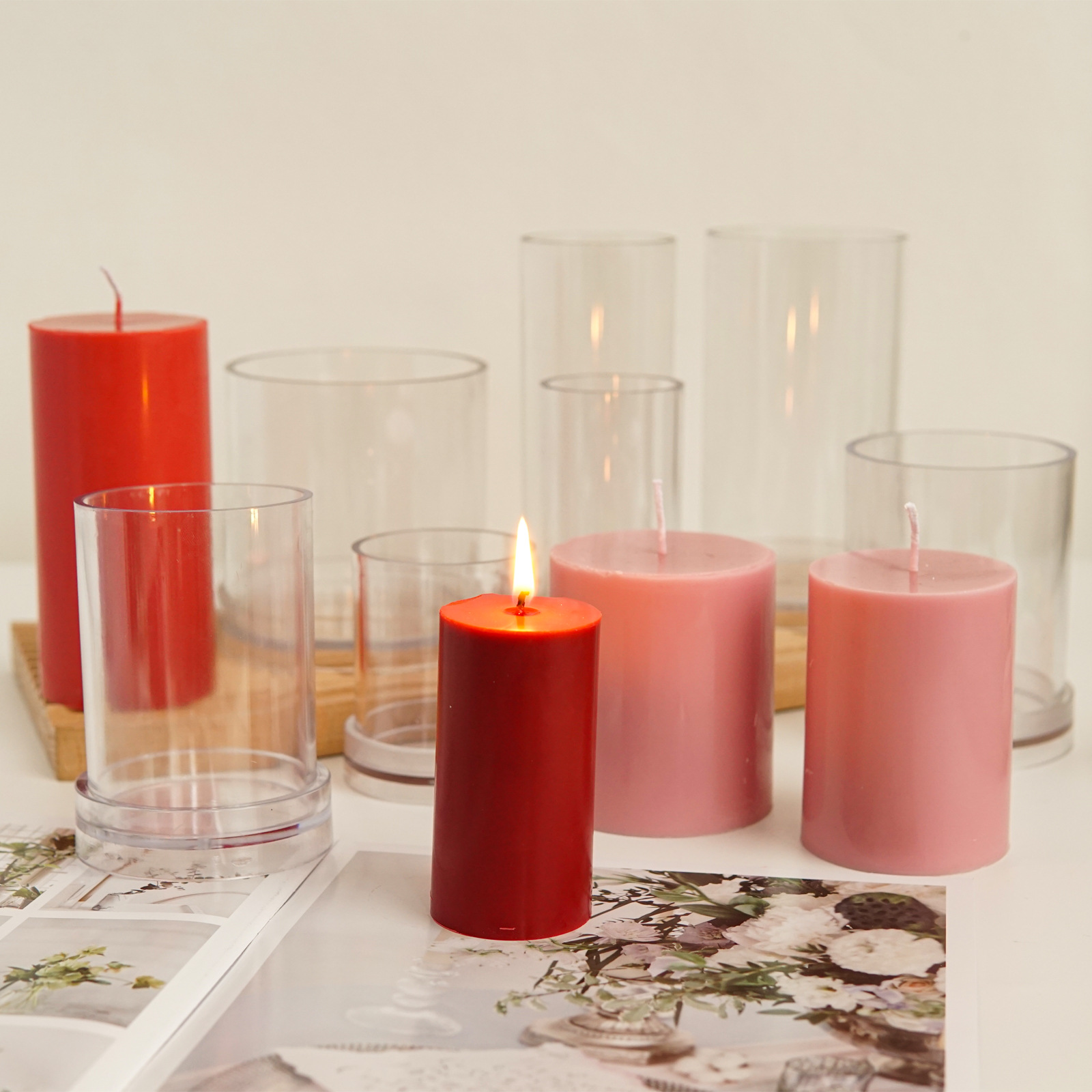 Various 3D Cylindrical Candle  - Candle Making Kits 评论和价格