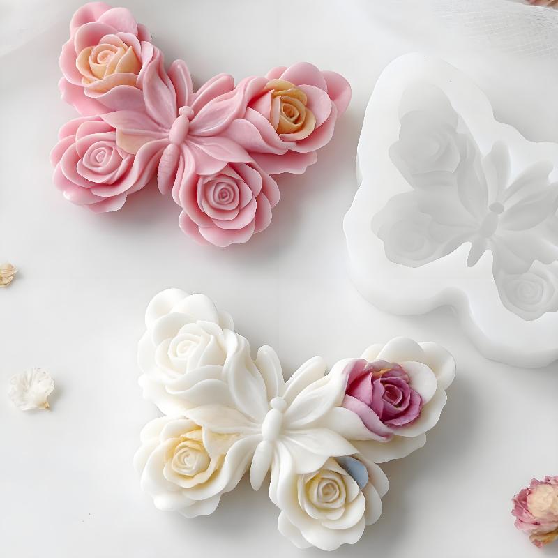DIY Rose Butterfly Form Silico - Candle Making Factory 评论和价格