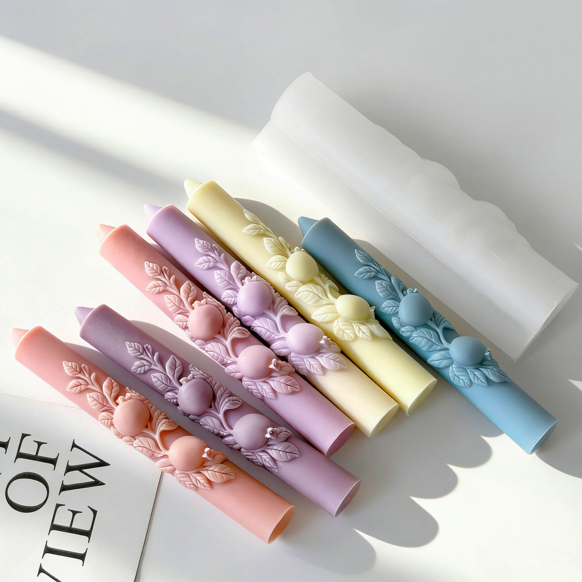 DIY Pomegranate Relief Long Ro - Candle Making Course 评论和价格