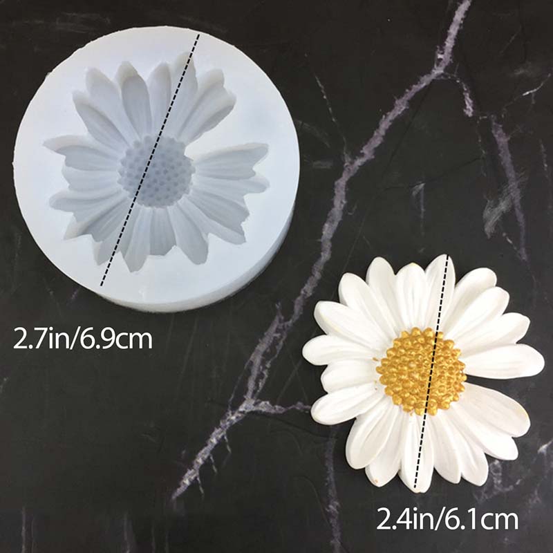 DIY Candle Silicone Mold Daisy - Candle Making Course 评论和价格