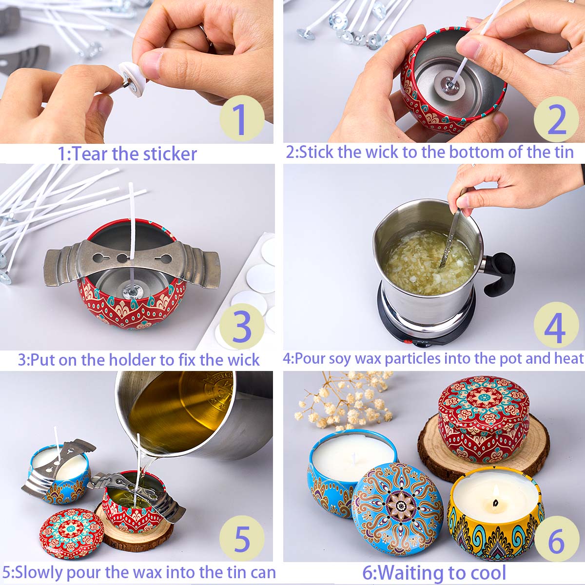 DIY Scented Candle Making Tool - Candle Making Tips 评论和价格