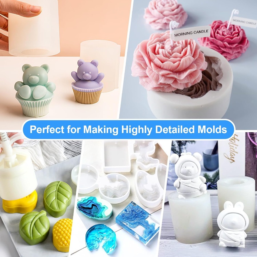 Silicone Mold Making Kit, 38.8 - Candle Making Course 评论和价格